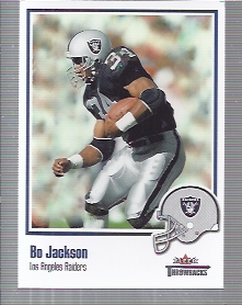 2002 Fleer Throwbacks #9 Bo Jackson