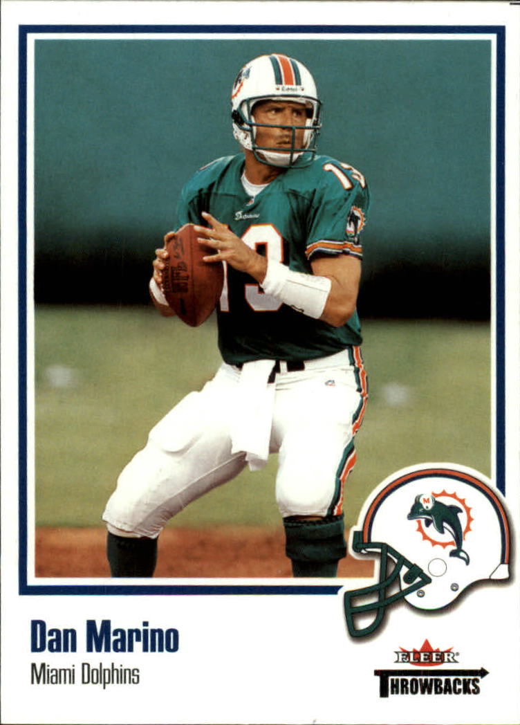 2002 Fleer Throwbacks #54 Dan Marino