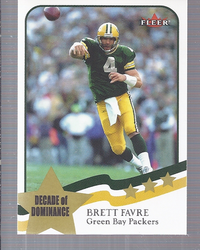 2002 Fleer Tradition #238 Brett Favre DD