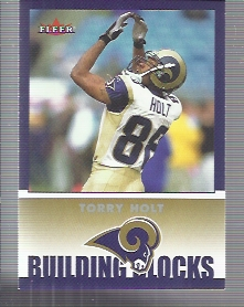 2002 Fleer Tradition #260 Torry Holt BB
