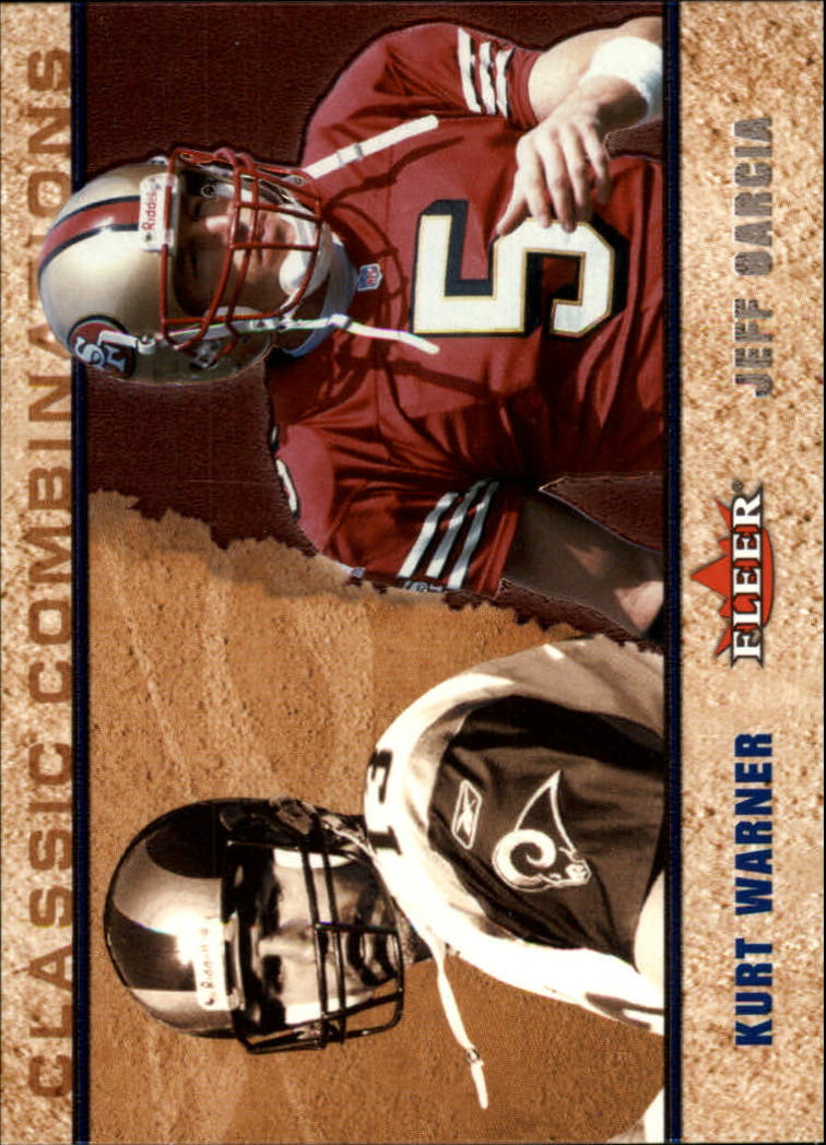 Fleer Tradition Classic Combinations Hobby Jeff Garcia Kurt