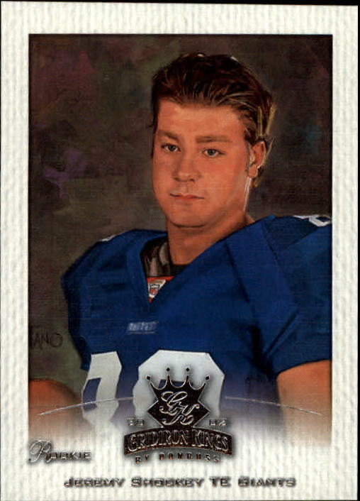 2002 Gridiron Kings #136 Jeremy Shockey RC
