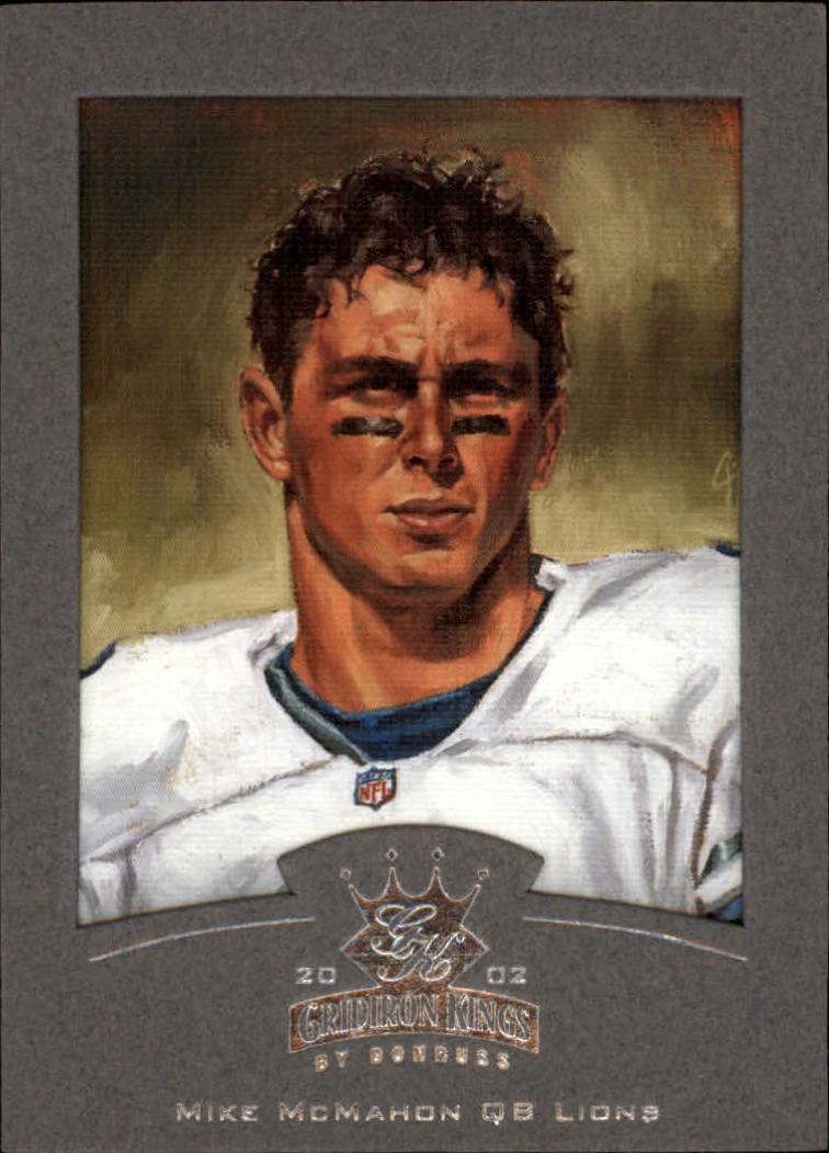 2002 Gridiron Kings Silver #27 Mike McMahon