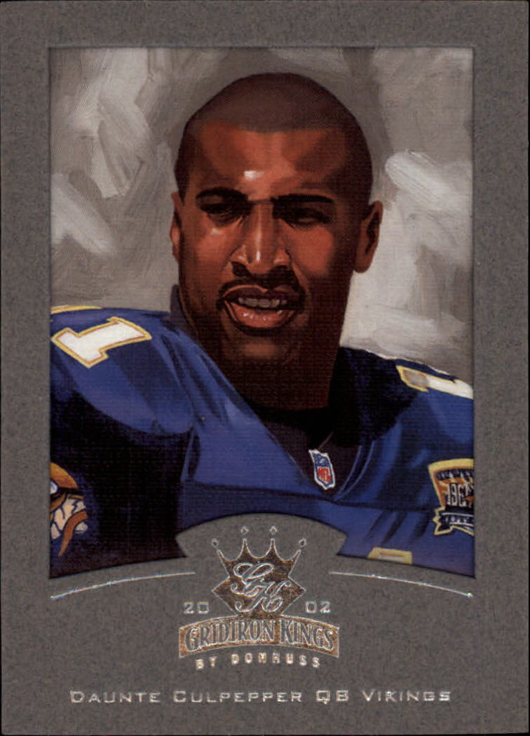 2002 Gridiron Kings Silver #53 Daunte Culpepper