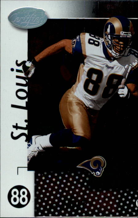 2002 Leaf Certified #89 Torry Holt
