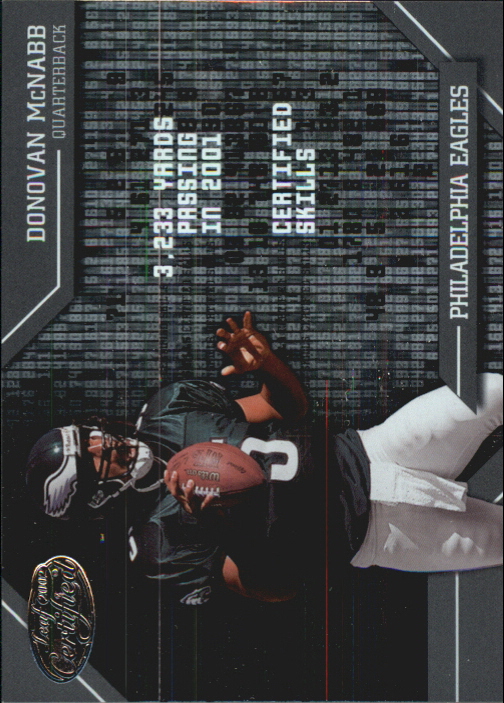 2002 Leaf Certified Skills #CS1 Donovan McNabb