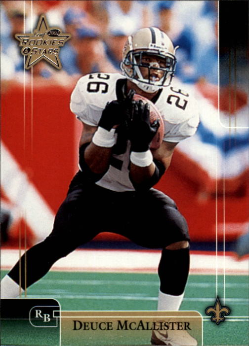 2002 Leaf Rookies and Stars #62 Deuce McAllister