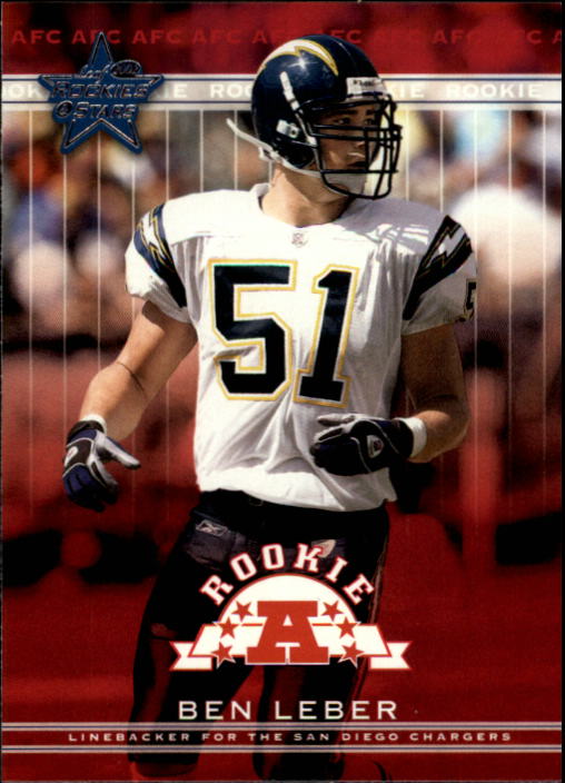 2002 Leaf Rookies and Stars #166 Ben Leber RC
