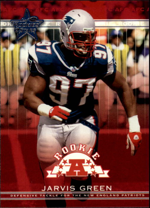 2002 Leaf Rookies and Stars #219 Jarvis Green RC