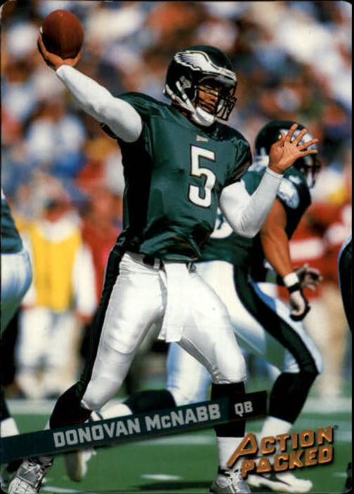 2002 Leaf Rookies and Stars Action Packed Bronze #12 Donovan McNabb