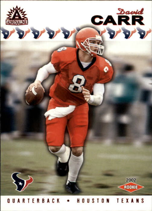 2002 Pacific Adrenaline Red #112 David Carr