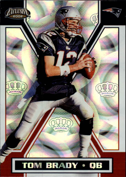 2002 Pacific Exclusive #97 Tom Brady