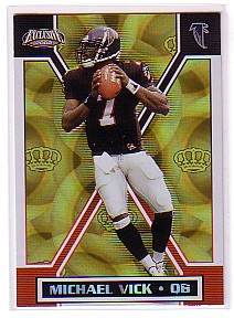 2002 Pacific Exclusive Gold #11 Michael Vick
