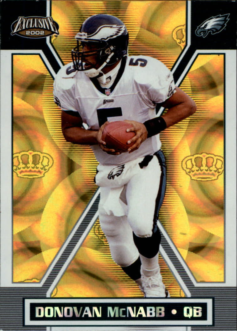 2002 Pacific Exclusive Gold #128 Donovan McNabb