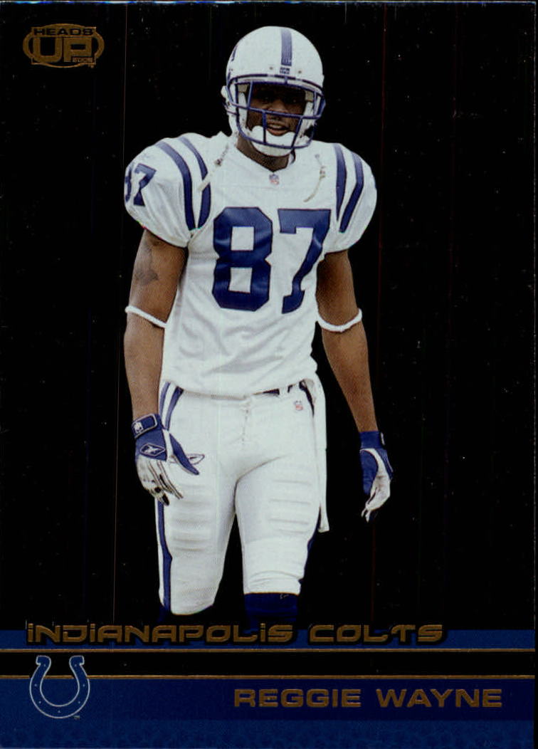 2002 Pacific Heads Up #55 Reggie Wayne
