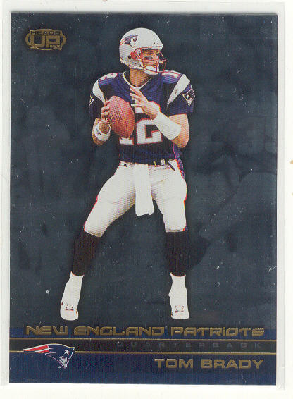 2002 Pacific Heads Up #71 Tom Brady