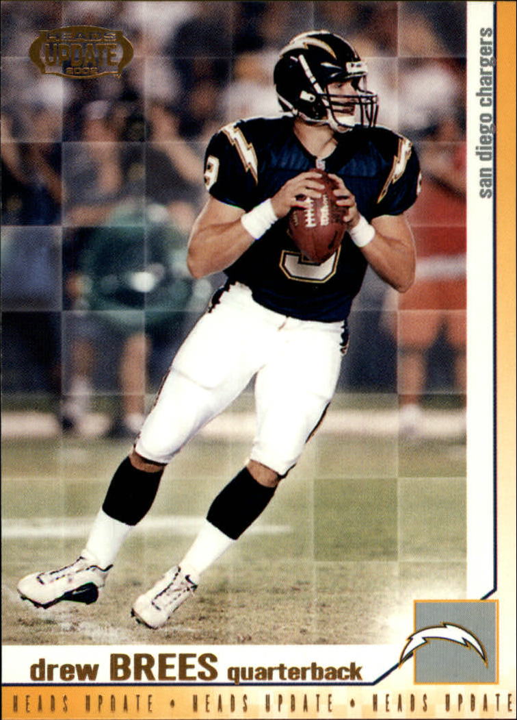 2002 Pacific Heads Update #144 Drew Brees