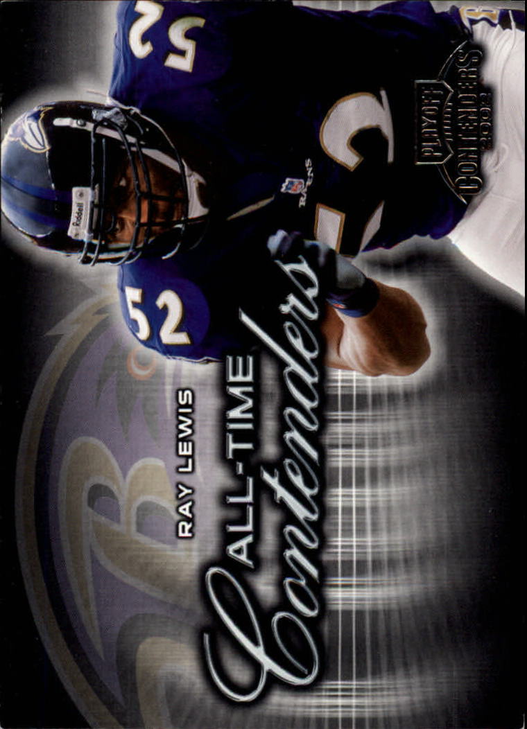 2002 Playoff Contenders All-Time Contenders #AT2 Ray Lewis