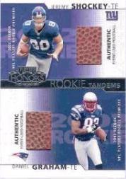 2002 Playoff Honors Rookie Tandems/Quads #RT15 Jermy Shockey/Daniel Graham
