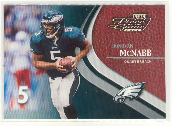 2002 Playoff Piece of the Game #25 Donovan McNabb