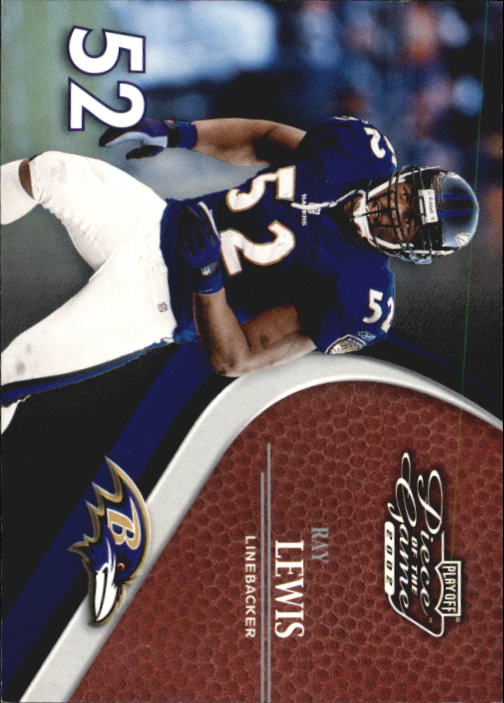 2002 Playoff Piece of the Game #73 Ray Lewis