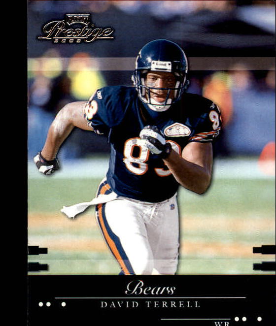 2002 Playoff Prestige #25 David Terrell