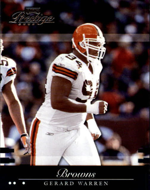 2002 Playoff Prestige #38 Gerard Warren