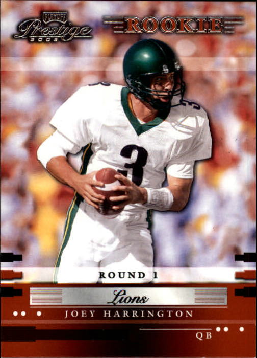 2002 Playoff Prestige #153 Joey Harrington RC