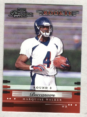2002 Playoff Prestige #191 Marquise Walker RC