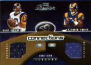 2002 Playoff Prestige Connections Jerseys #C18 Kurt Warner/Az-Zahir Hakim