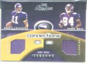 2002 Playoff Prestige Connections Jerseys #C28 Daunte Culpepper/Randy Moss