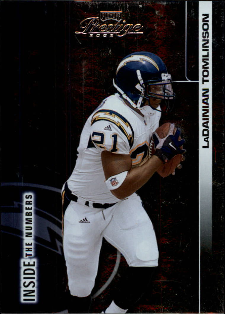 2002 Playoff Prestige Inside the Numbers #IN12 LaDainian Tomlinson