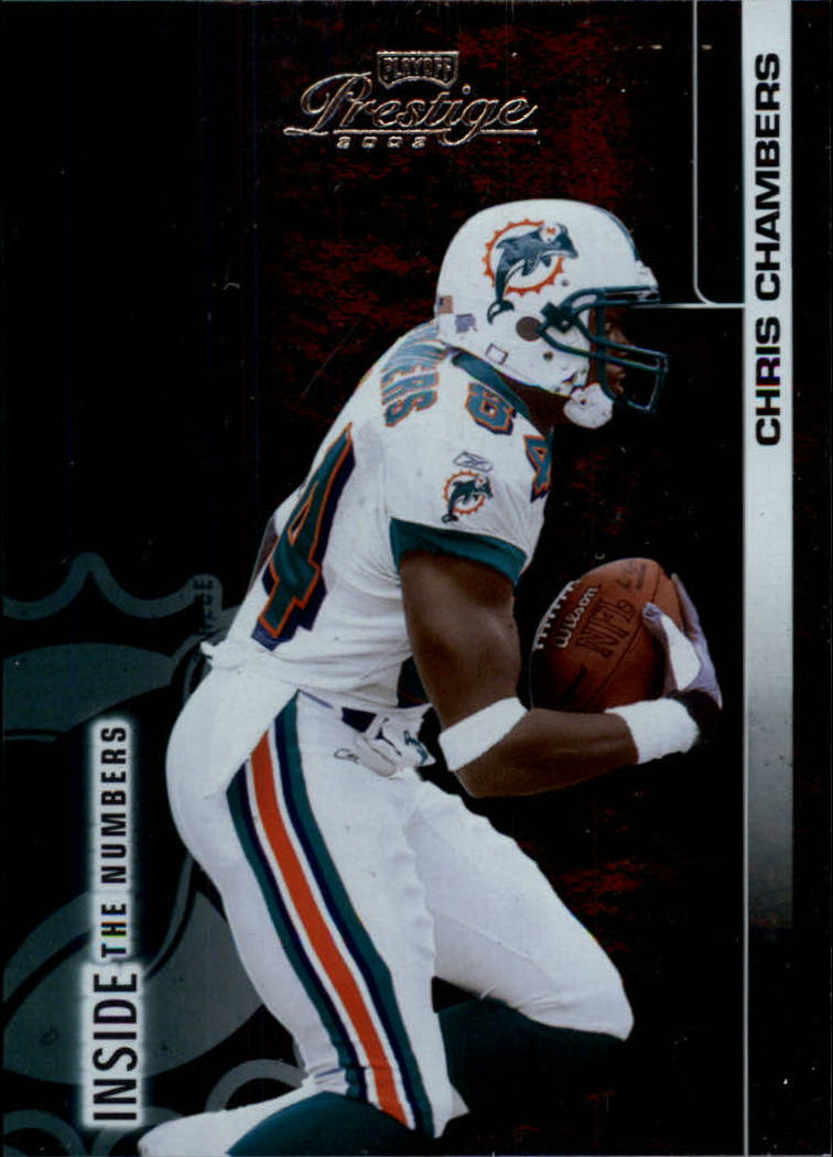 2002 Playoff Prestige Inside the Numbers #IN23 Chris Chambers