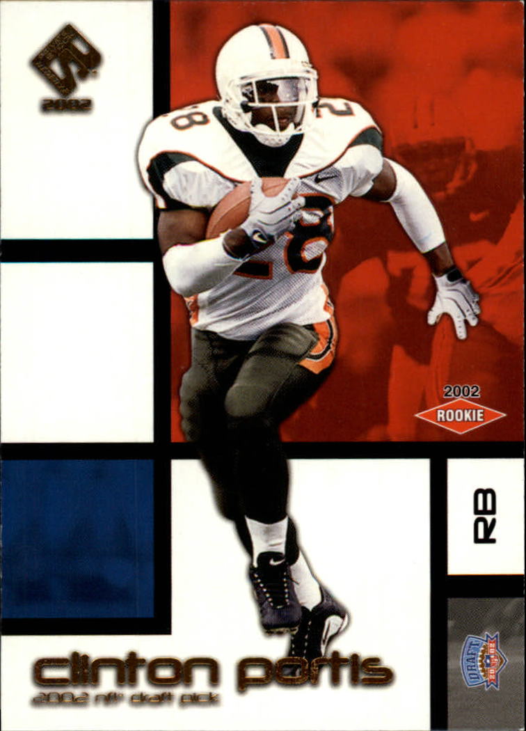 2002 Private Stock Retail #136 Clinton Portis RC