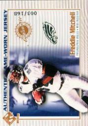 2002 Private Stock Game Worn Jerseys Logos #93 Freddie Mitchell/168