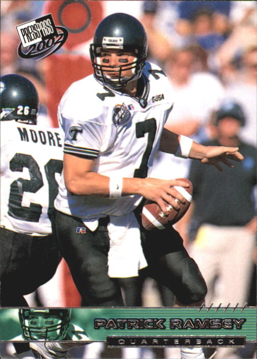 2002 Press Pass #8 Patrick Ramsey
