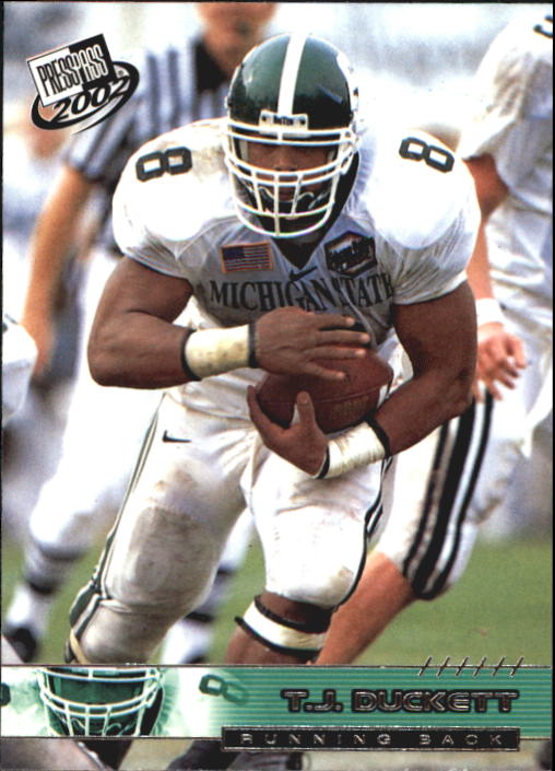 2002 Press Pass #11 T.J. Duckett