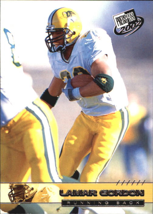 2002 Press Pass #13 Lamar Gordon