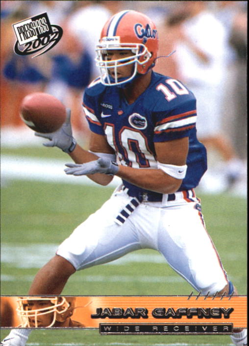 2002 Press Pass #24 Jabar Gaffney