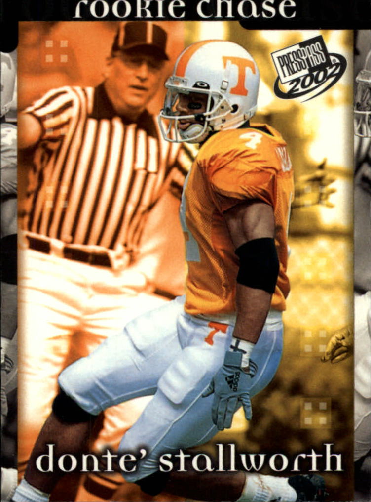 2002 Press Pass Rookie Chase #RC5 Jabar Gaffney