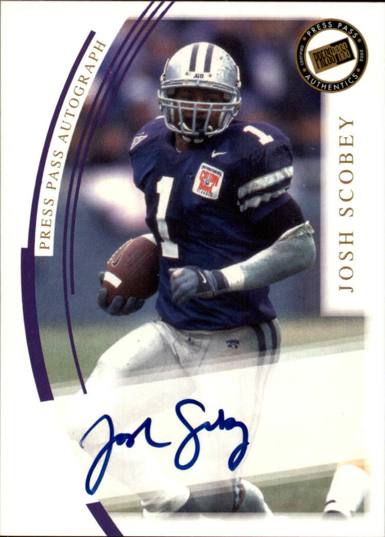 2002 Press Pass JE Autographs #35 Josh Scobey