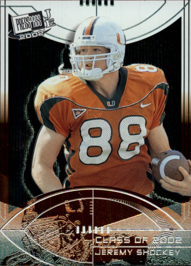2002 Press Pass JE Class of 2002 #CL8 Jeremy Shockey