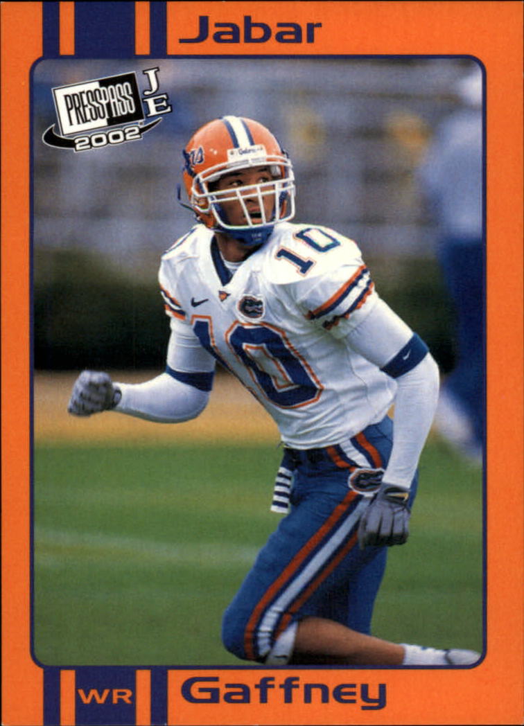 2002 Press Pass JE Old School #OS17 Jabar Gaffney