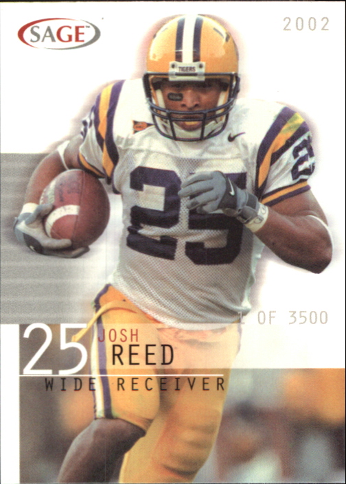 2002 SAGE #34 Josh Reed