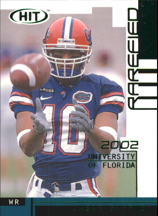 2002 SAGE HIT Rarefied Emerald #R10 Jabar Gaffney