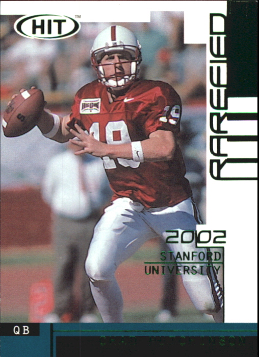 2002 SAGE HIT Rarefied Emerald #R35 Chad Hutchinson