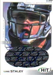 2002 SAGE HIT Autographs Silver #H32 Luke Staley