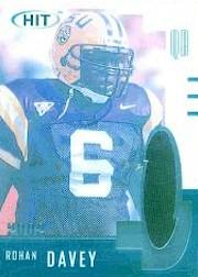 2002 SAGE HIT Jerseys #3 Rohan Davey