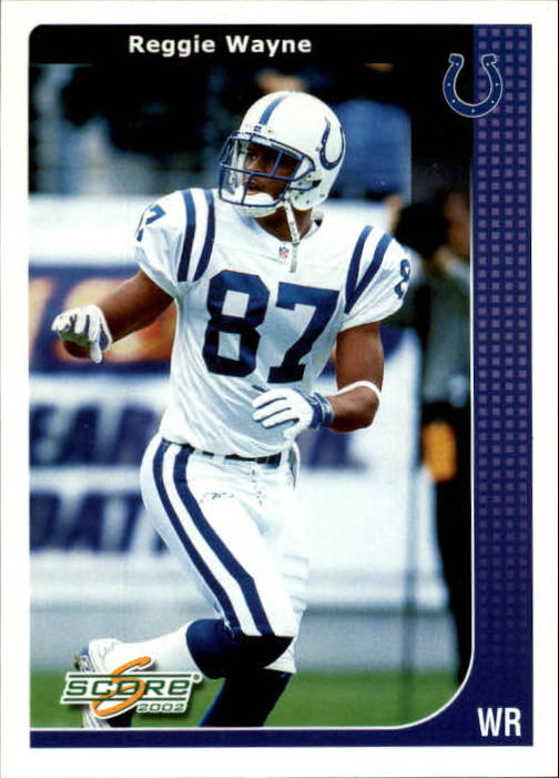 2002 Score #101 Reggie Wayne