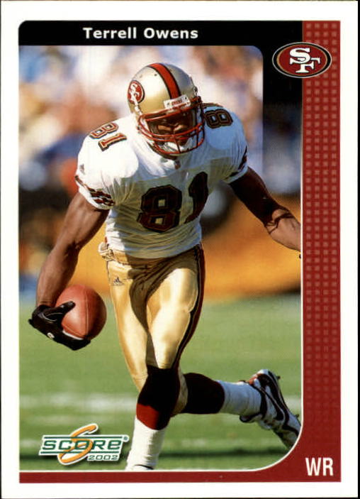 2002 Score #201 Terrell Owens